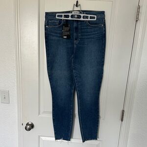 PAIGE Women's Hoxton Ankle High Rise Ankle Jeans